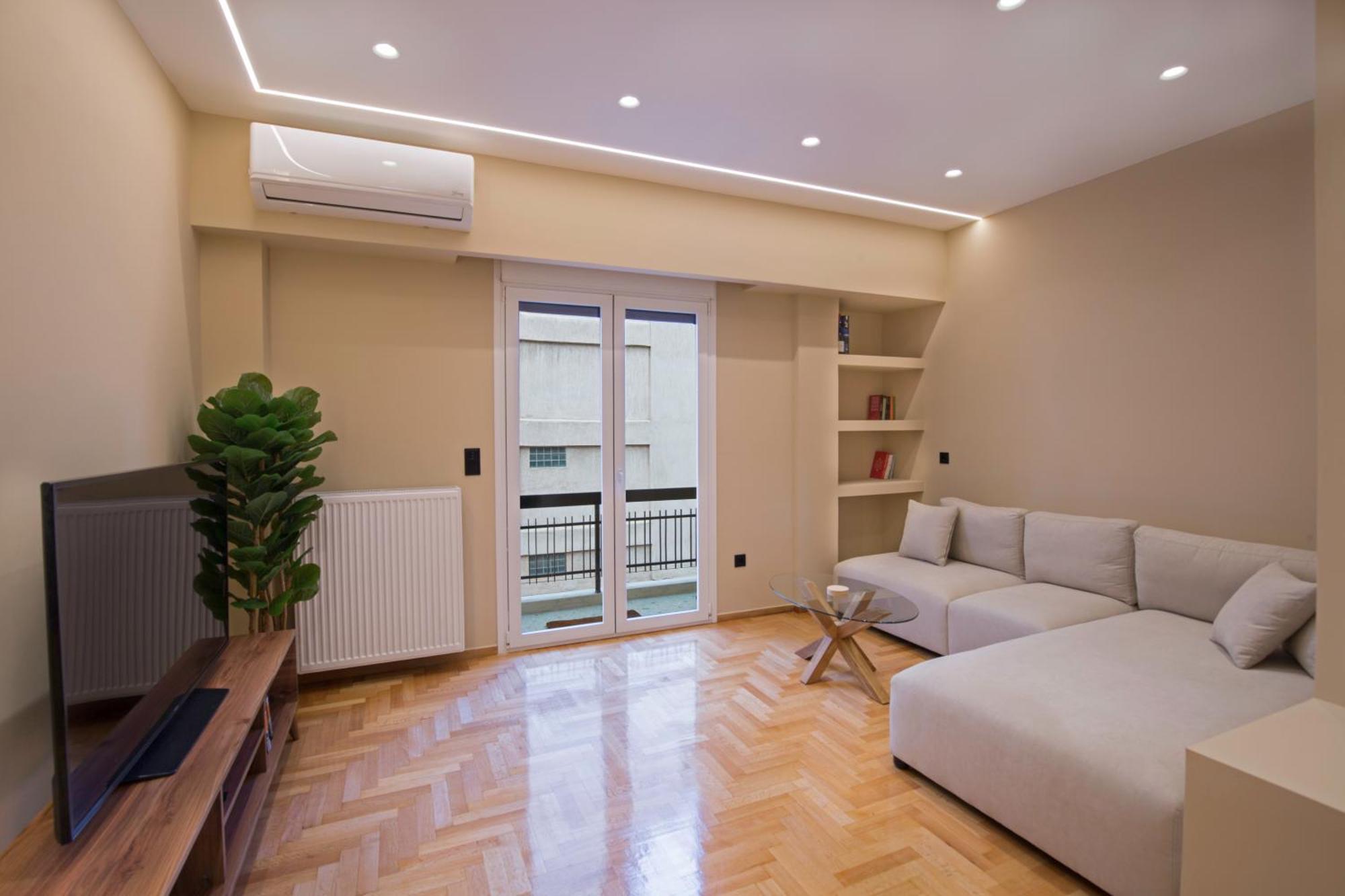 Urban Spacious Apartment Near Kallimarmaron Atenas Exterior foto