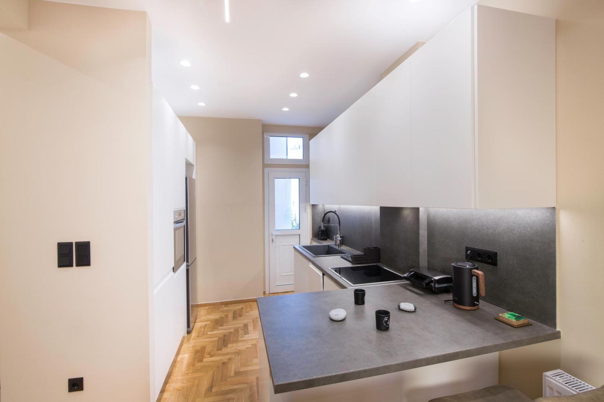 Urban Spacious Apartment Near Kallimarmaron Atenas Exterior foto