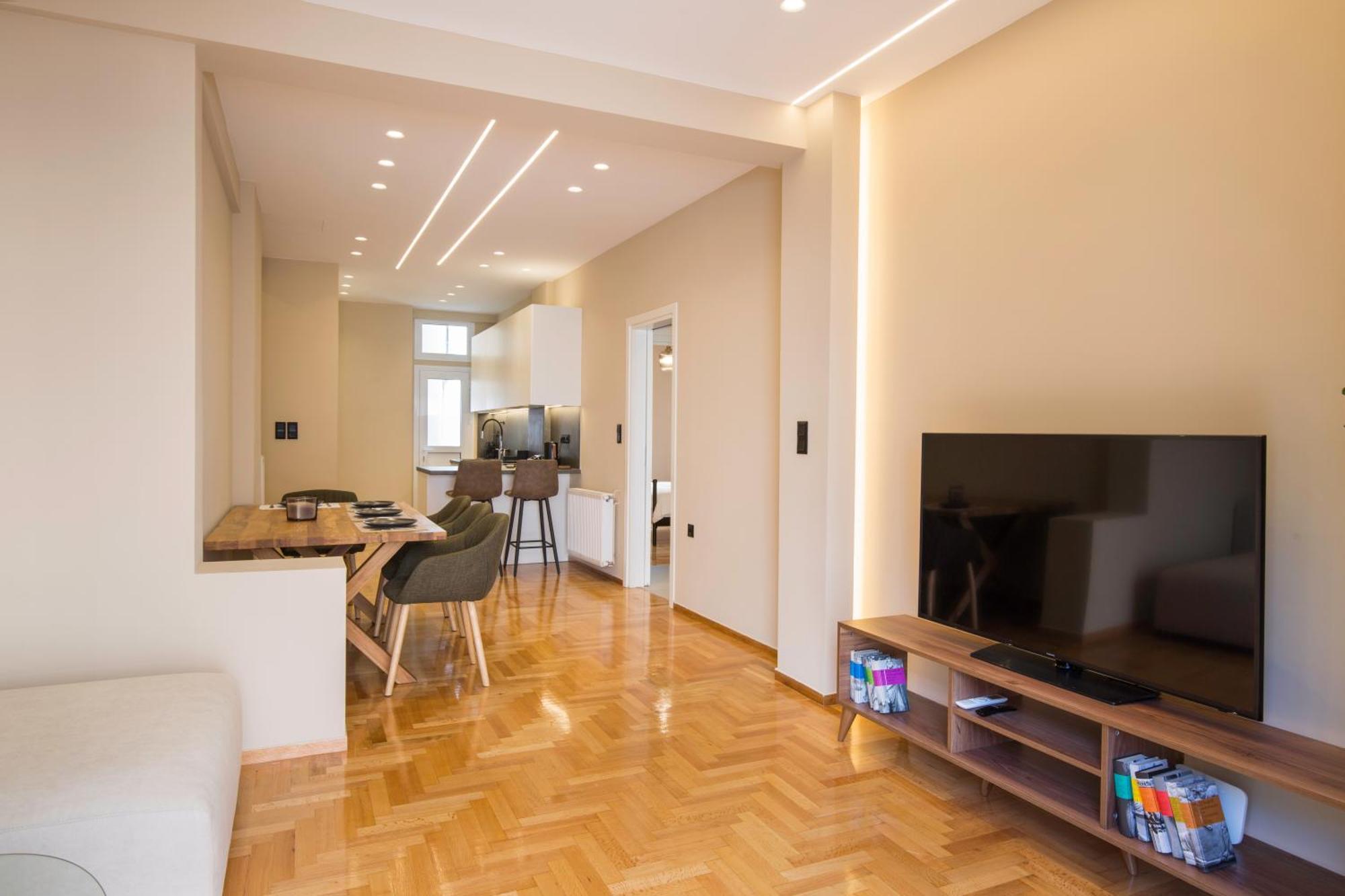 Urban Spacious Apartment Near Kallimarmaron Atenas Exterior foto